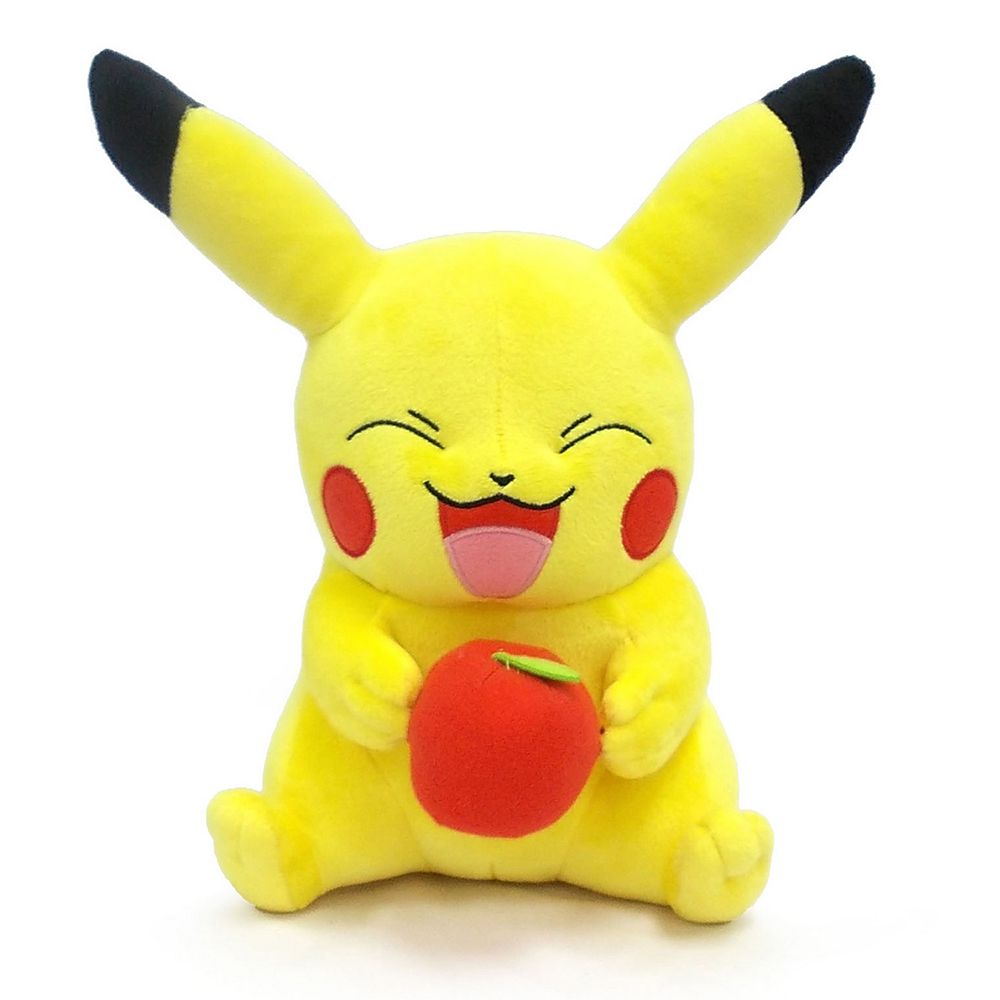 Pokemon Large Pikachu With Apple Plush