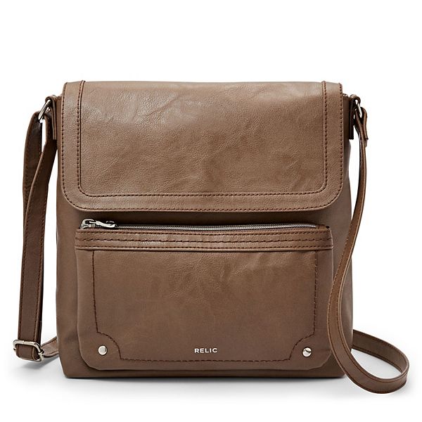 relic by fossil evie flap crossbody bag