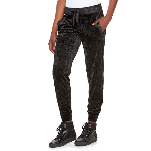 juicy couture velour jogger pants