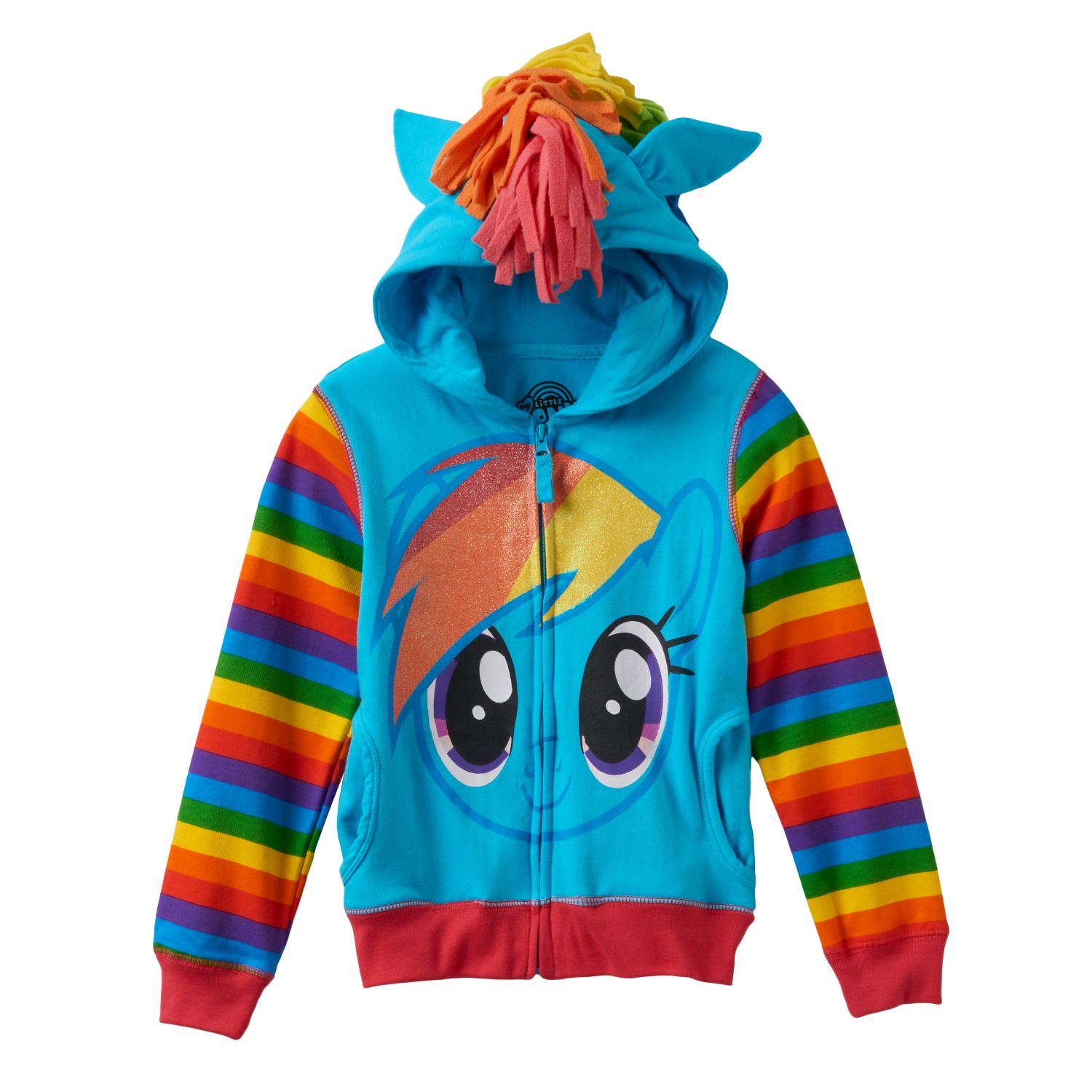 my little pony hoodie rainbow dash