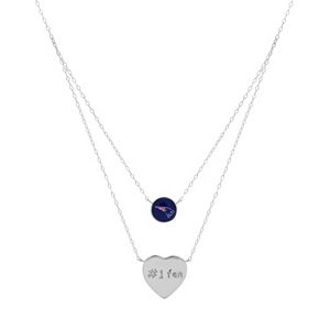 Sterling Silver New England Patriots 