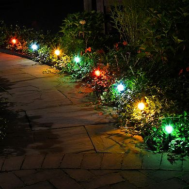 LumaBase Color-Changing Solar Lights 8-piece Set