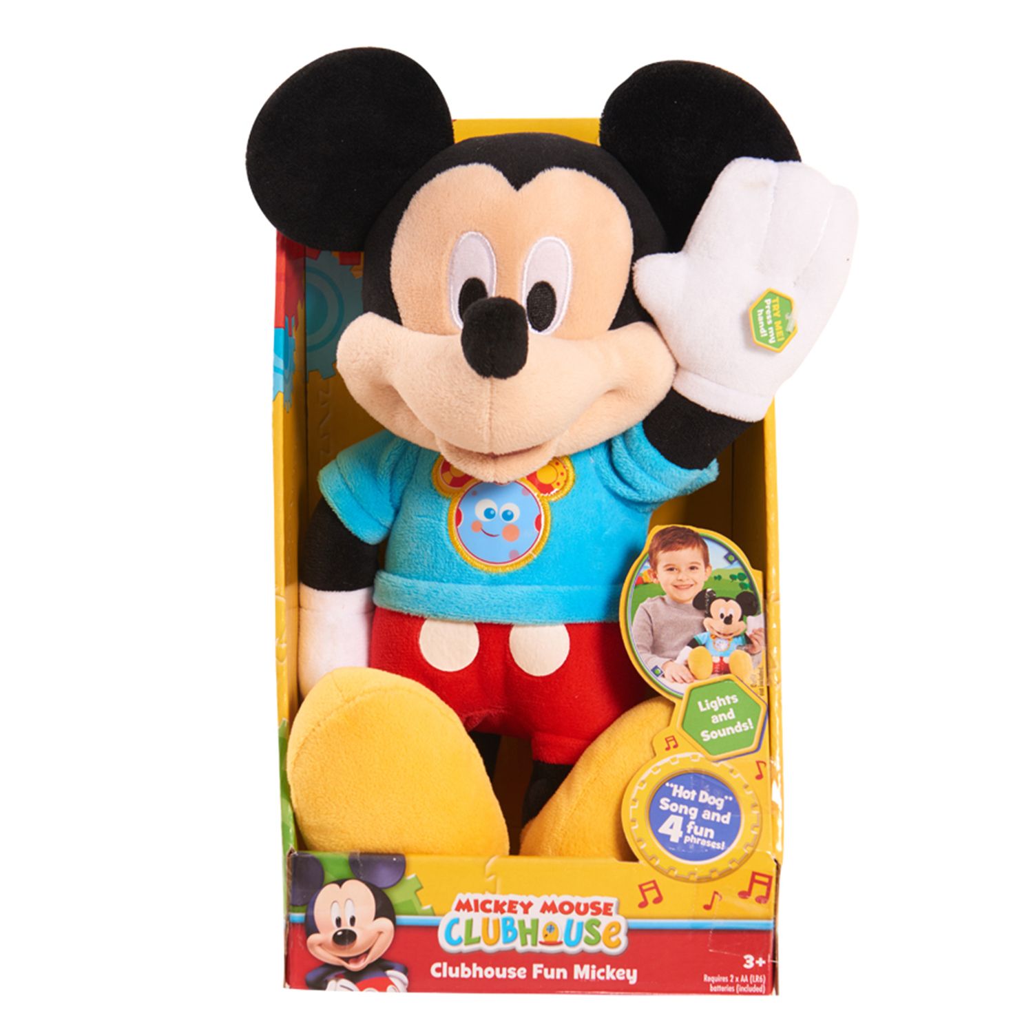 mickey mouse stuffed animal