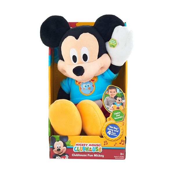 mickey mouse clubhouse fun mickey plush