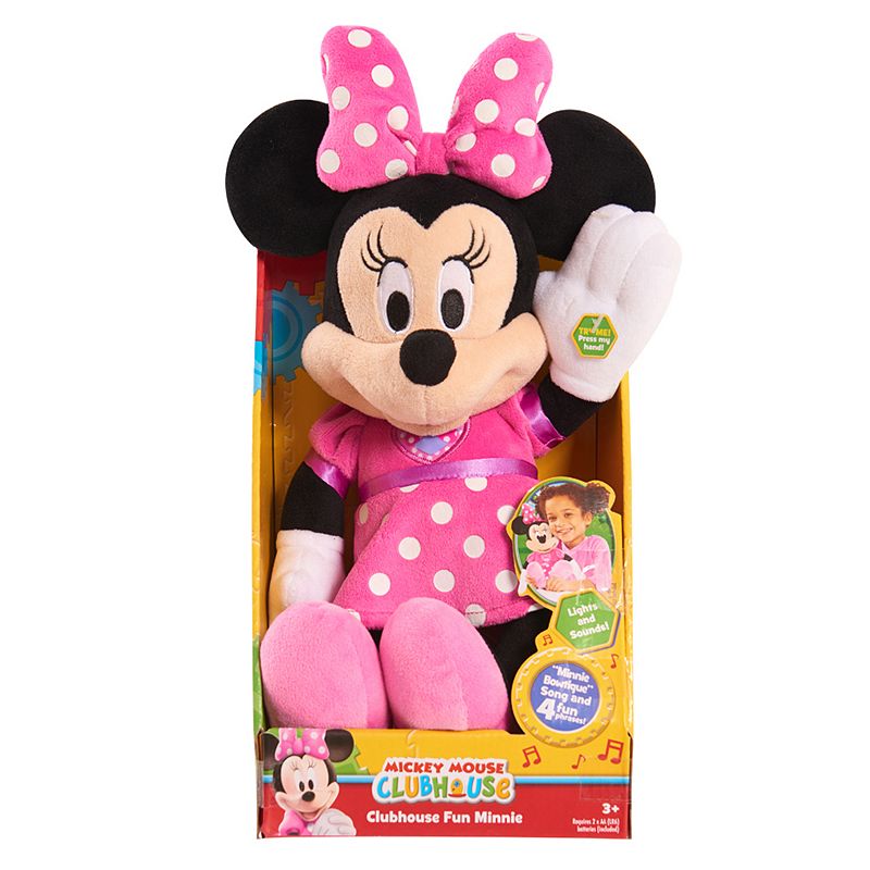 UPC 886144146633 product image for Disney's Mickey Mouse Clubhouse Fun Minnie Plush, Multicolor | upcitemdb.com