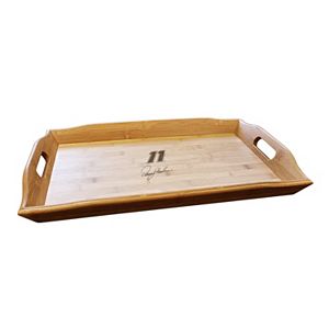 NASCAR Denny Hamlin Bamboo Serving Tray