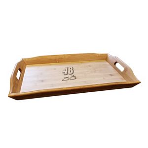 NASCAR Jimmie Johnson Bamboo Serving Tray