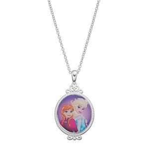 Disney's Frozen Anna & Elsa Kids' Pendant Necklace