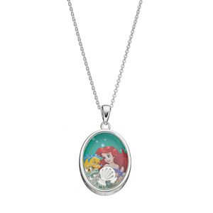 Disney's The Little Mermaid Ariel Kids' Cubic Zirconia Shaker Pendant