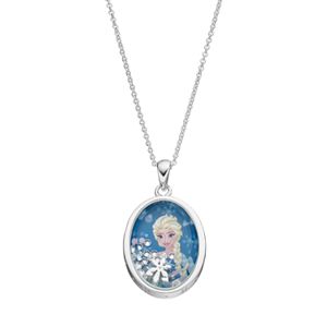 Disney's Frozen Elsa Kids' Cubic Zirconia Shaker Pendant