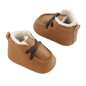 Baby Boy OshKosh B'gosh® Sherpa-Lined Crib Shoes