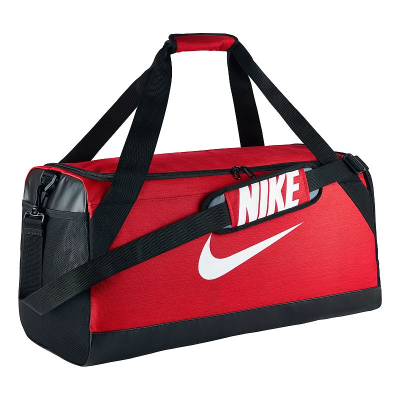Nike Brasilia 7 Medium Duffel Bag, Red