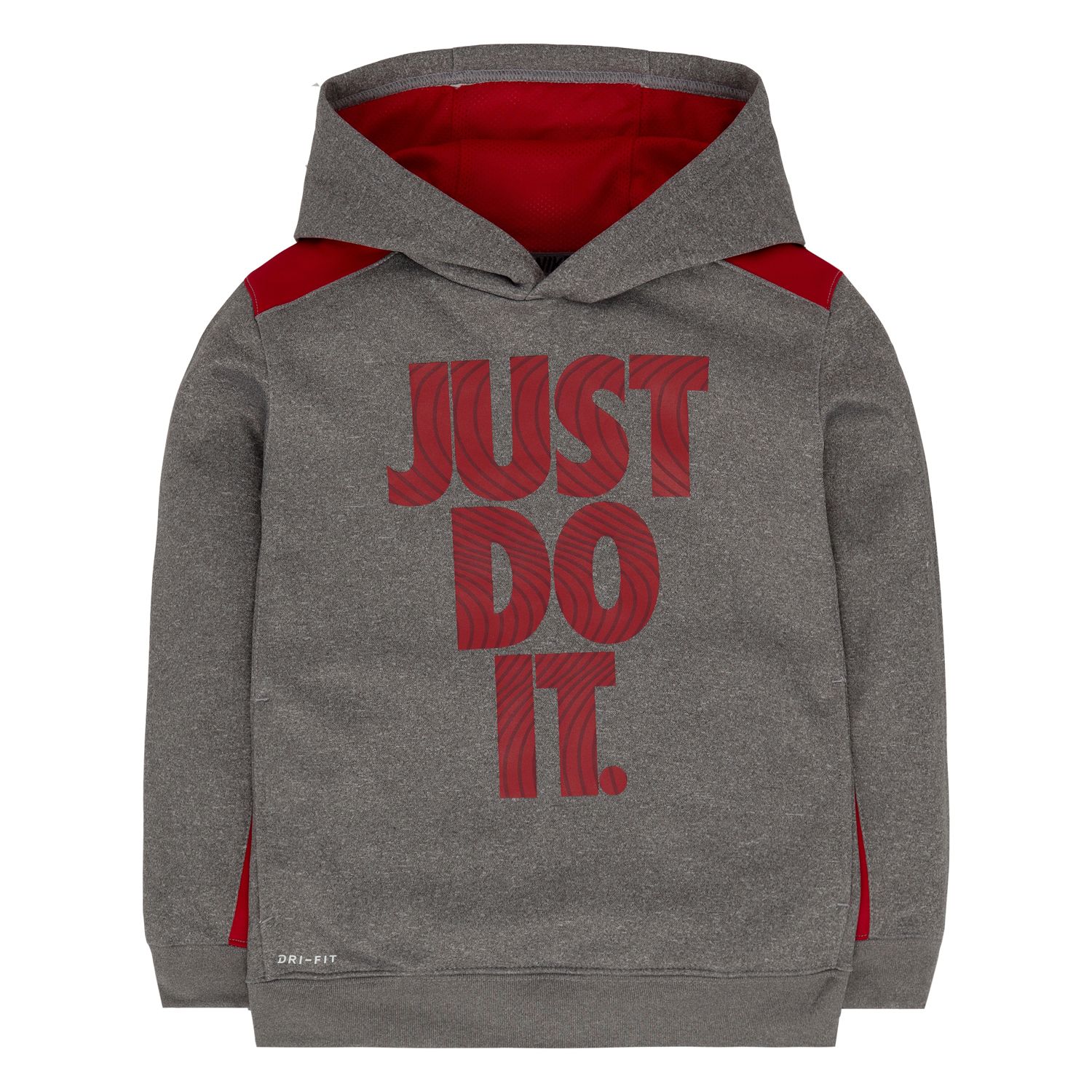 boys nike just do it hoodie