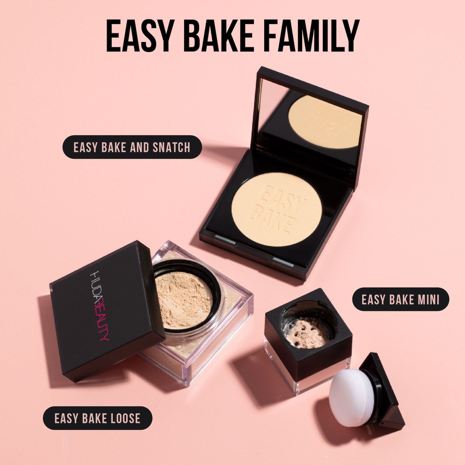 Huda Beauty Easy Bake Loose Baking online & Setting Powder: CHERRY BLOSSOM New & Sealed