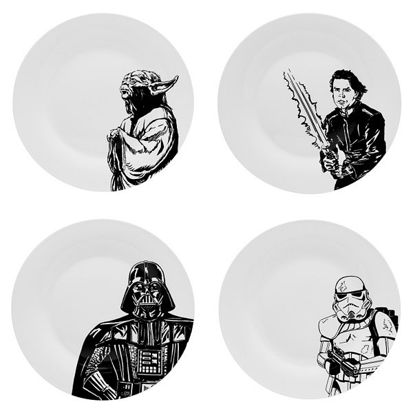 Zak designs star wars episode 1 dinnerware set