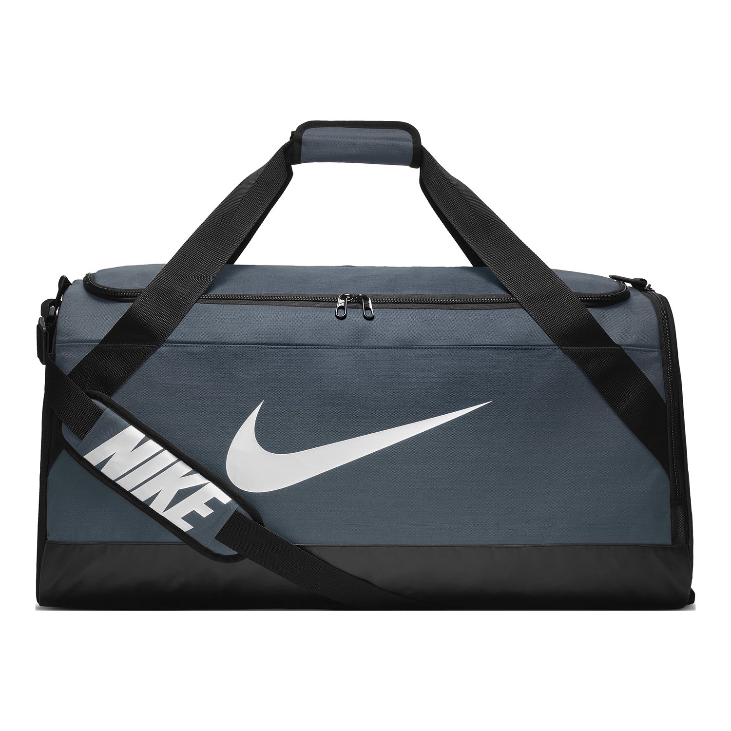 grey nike gym bag