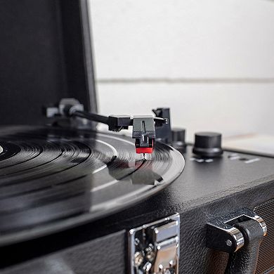 Victrola Journey Bluetooth Suitcase Record Player with 3-speed Turntable