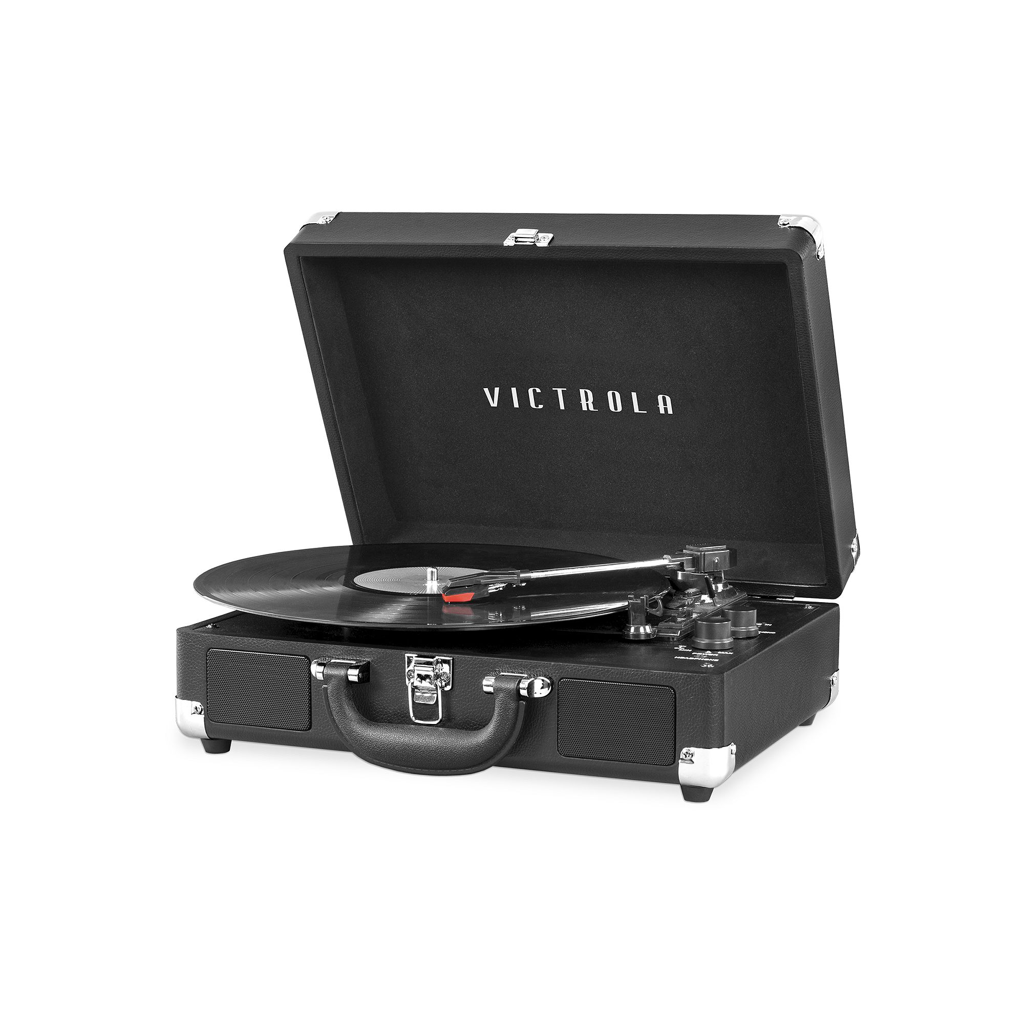 Victrola Journey Bluetooth Suitcase Record Player with 3-speed Turntable, B