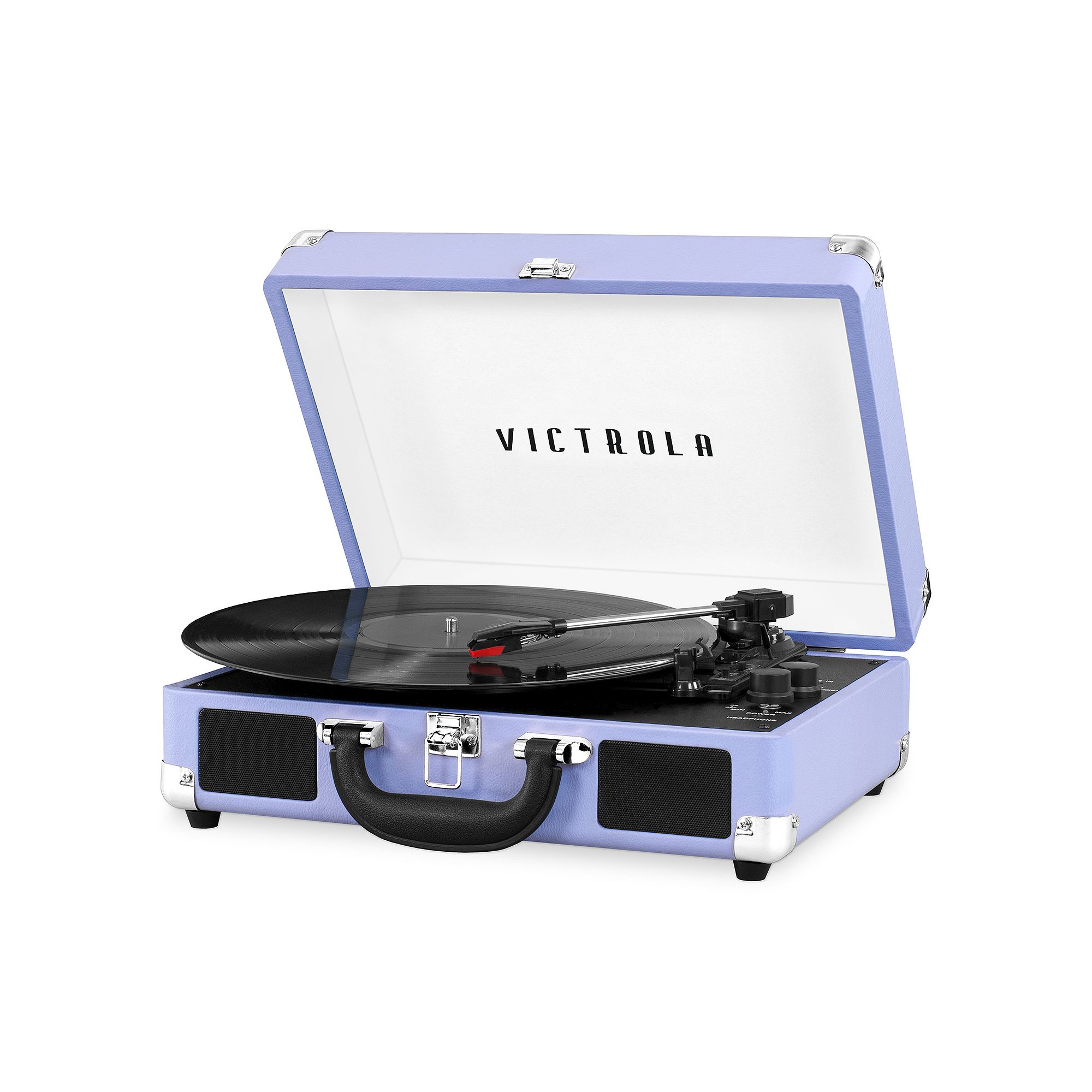 Victrola Journey Bluetooth Suitcase Record Player with 3-speed Turntable, P