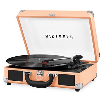 Victrola Journey Bluetooth Suitcase Record Player with 3-speed Turntable