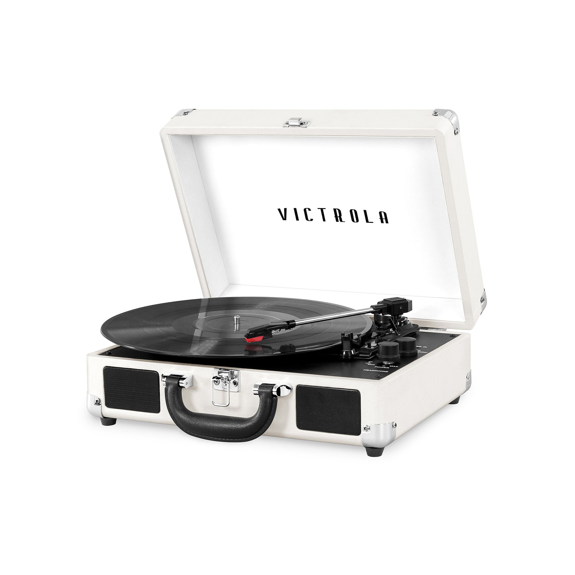Victrola Journey Bluetooth Suitcase Record Player with 3-speed Turntable, S