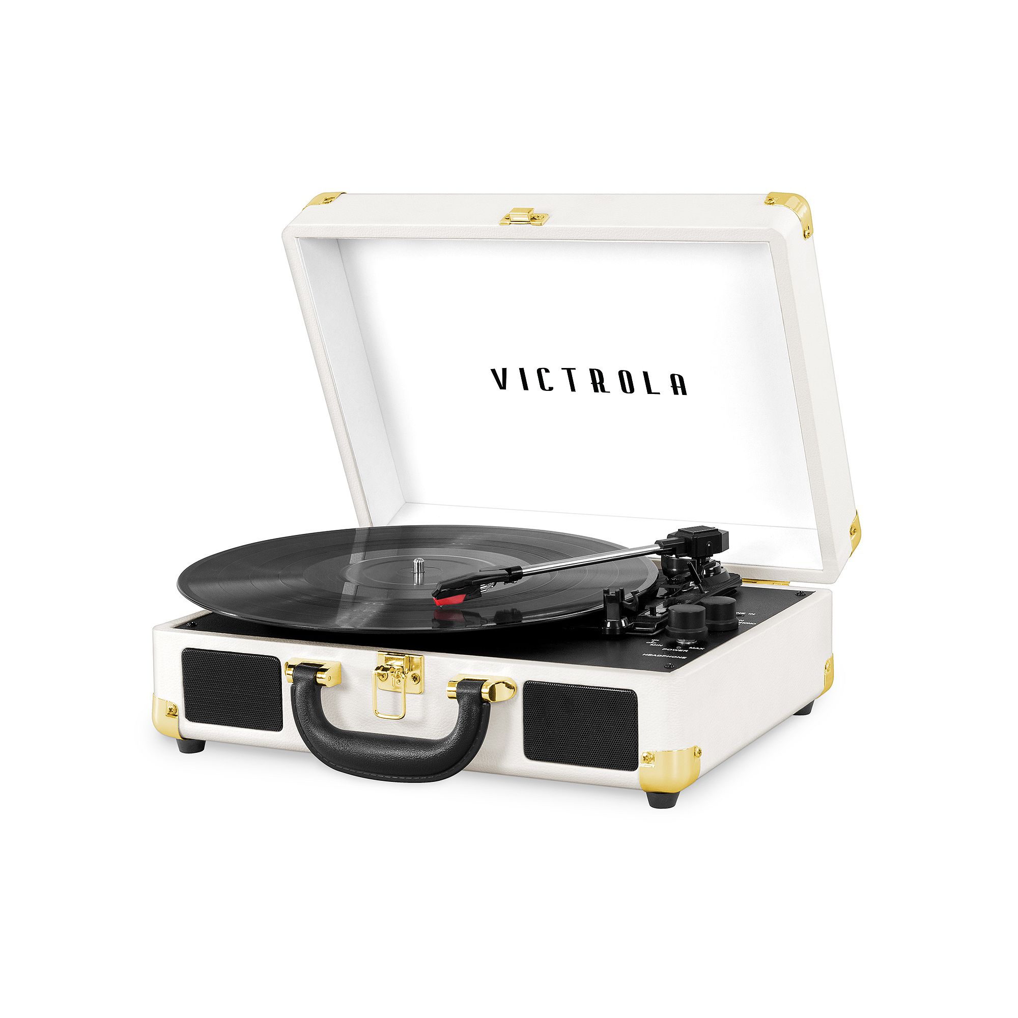 Victrola Journey Bluetooth Suitcase Record Player with 3-speed Turntable, W