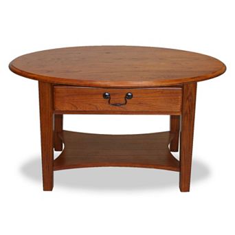 Leick Furniture Oval Coffee Table
