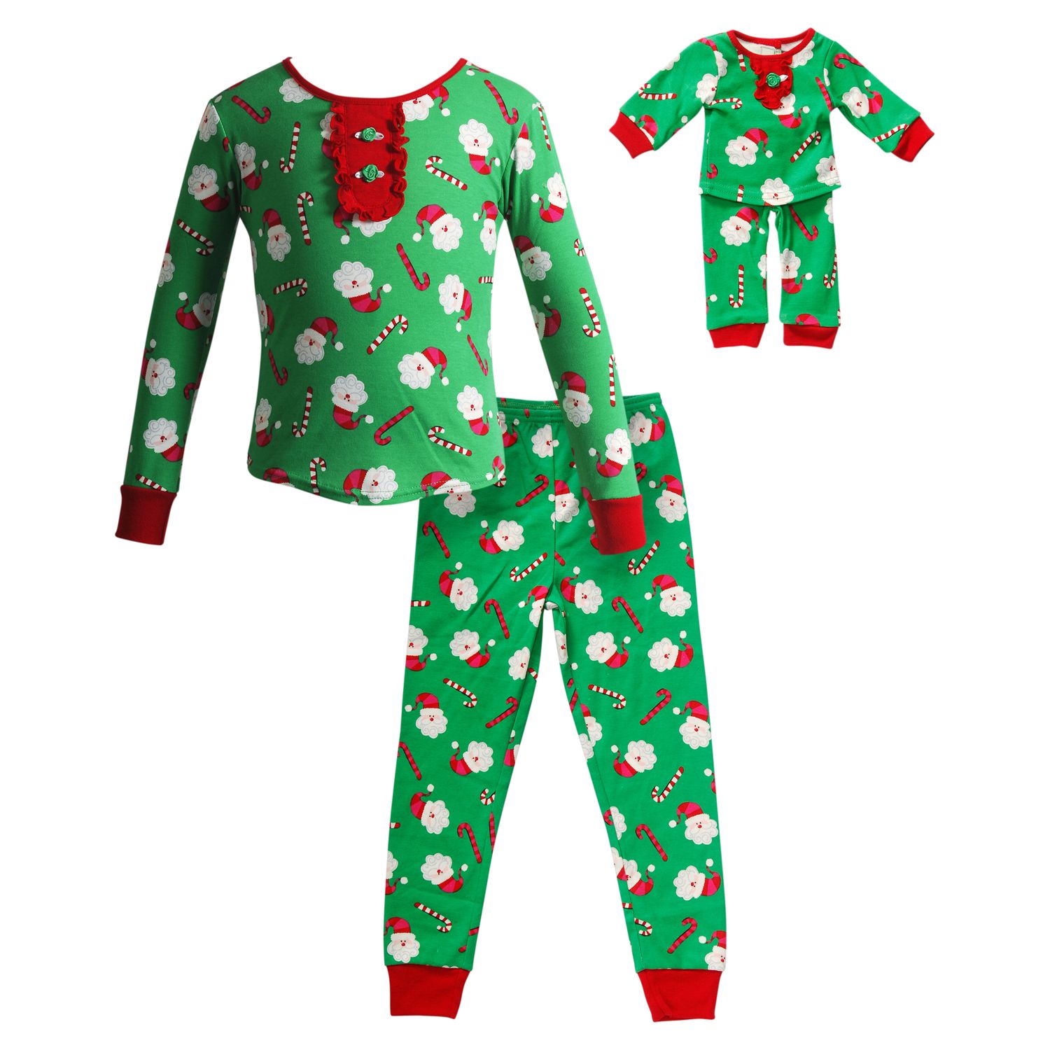 dollie and me christmas pajamas