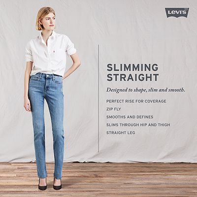 Women s Levi s Slimming Straight Leg Jeans