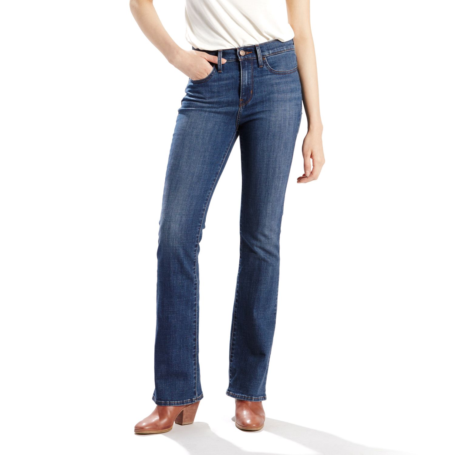 levi's women's slimming bootcut jeans