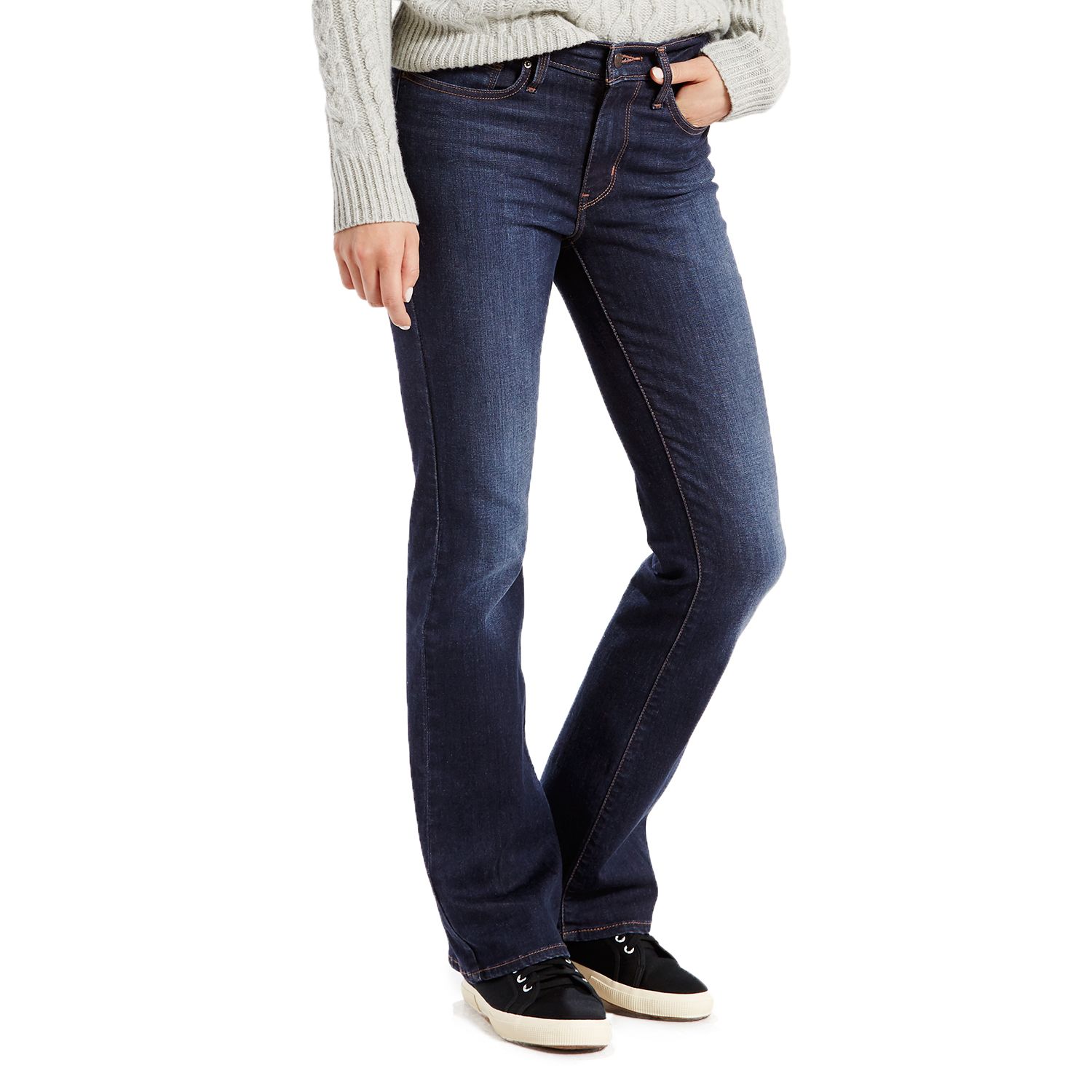 women's slim bootcut jeans
