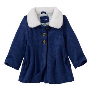 Baby Girl Carter's Wool-Blend Coat