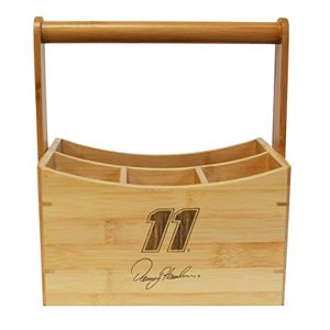 NASCAR Denny Hamlin Bamboo Utensil Caddy