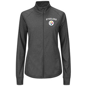 Plus Size Majestic Pittsburgh Steelers Track Jacket