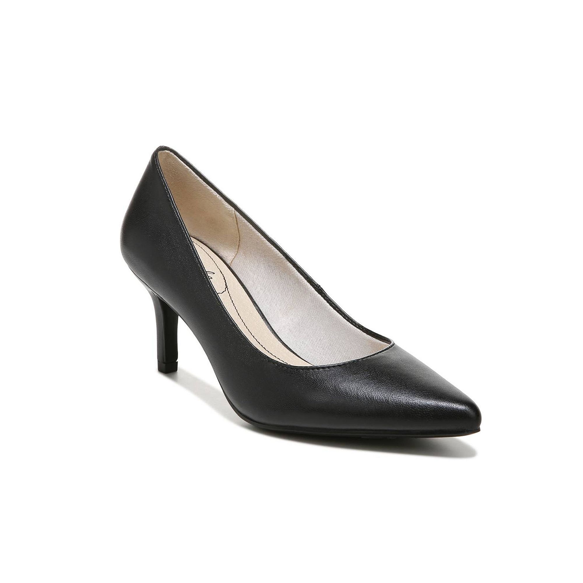 LifeStride Sevyn Womens High Heels, Size: 6 Wide, Black Smo