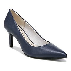 Kohl's navy blue dress on sale shoes