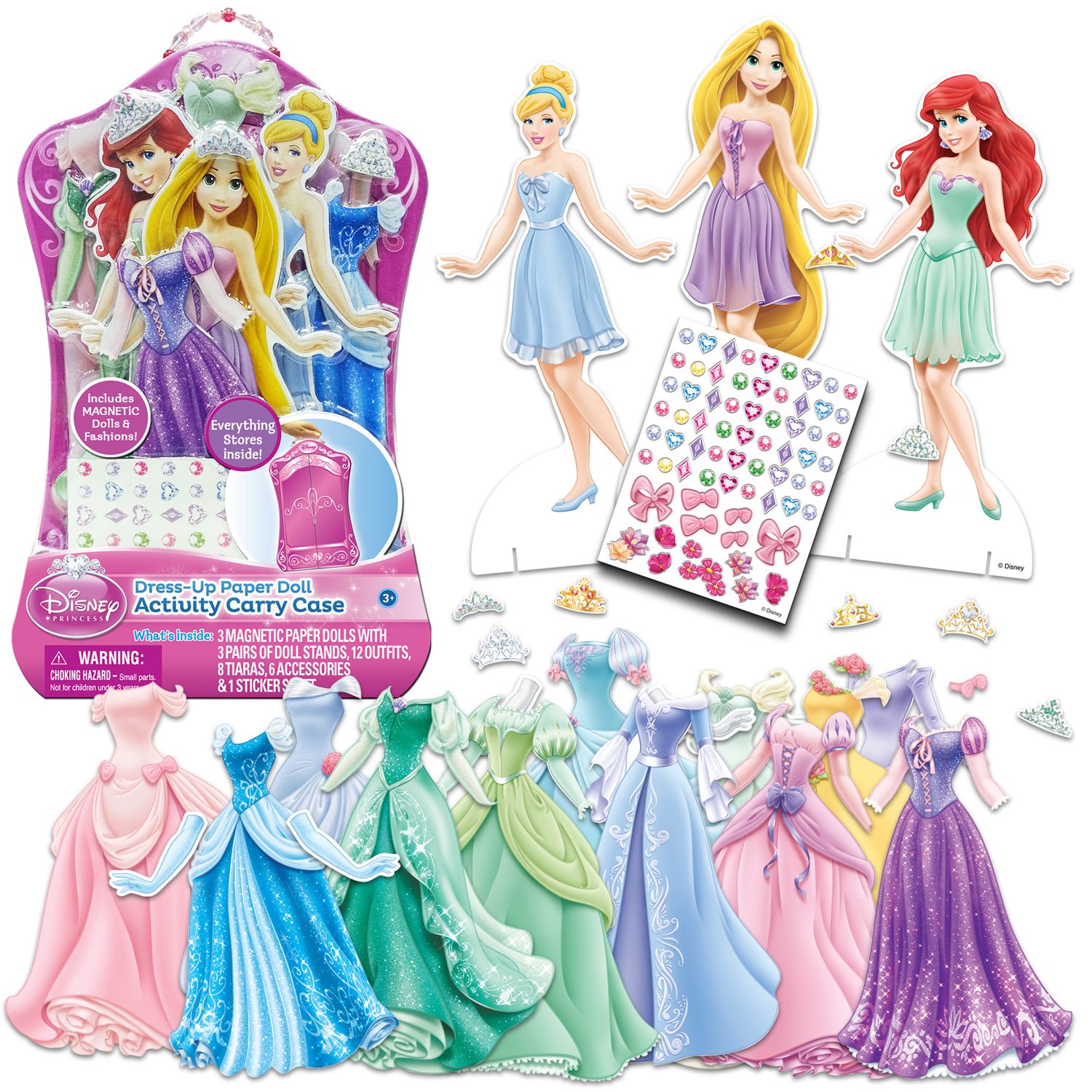 disney princess doll carrying case