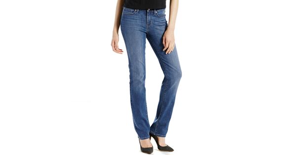 levi's women's 714 straight jeans