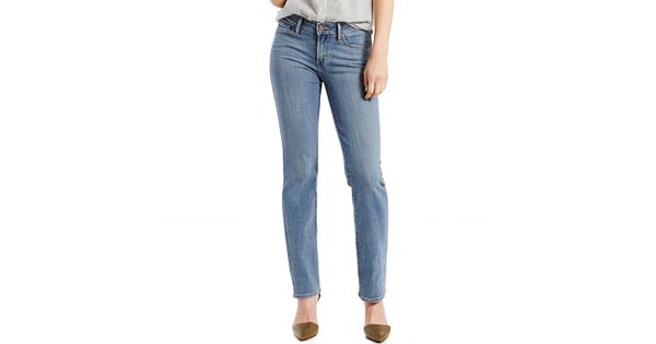 levi's women's 714 straight jeans