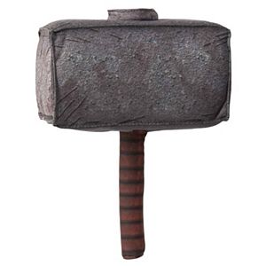 Kids Marvel The Avengers Assemble Thor Costume Plush Hammer