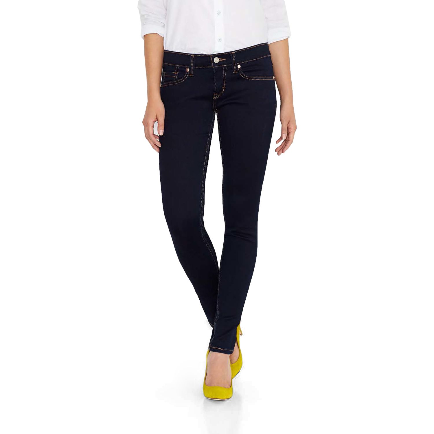 levi's 524 superlow skinny jeans