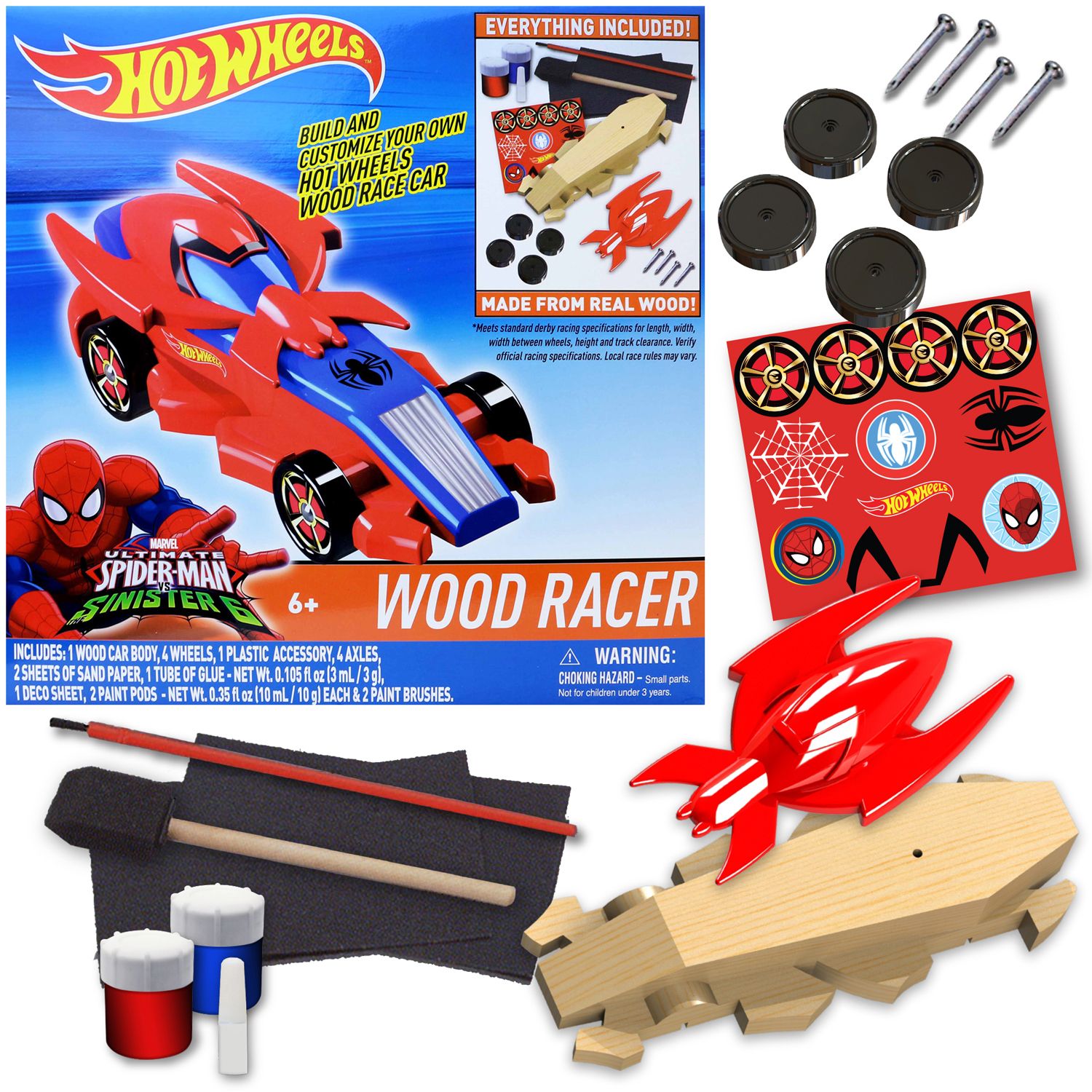 hot wheels wood racer