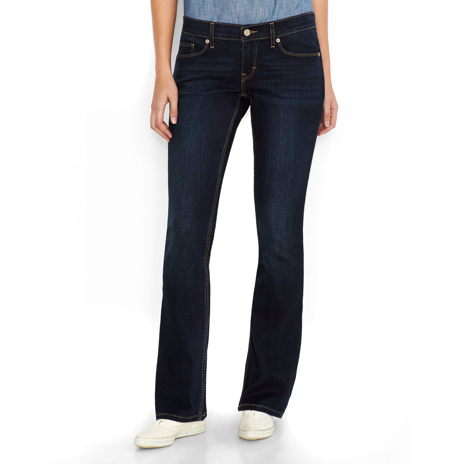 women's levi's 524 bootcut jeans