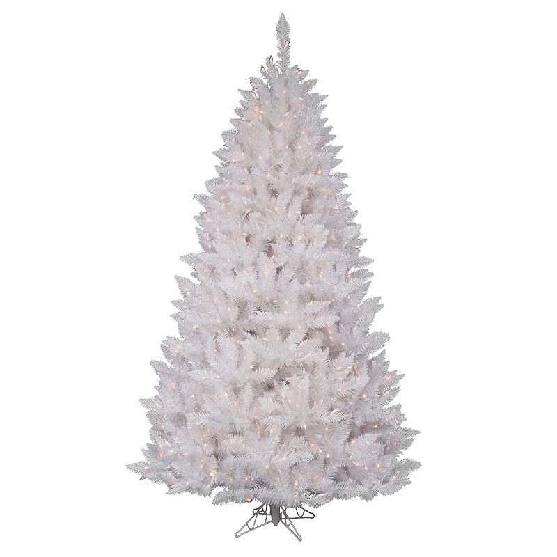Vickerman 4.5-ft. Pre-Lit Sparkle White Spruce Artificial Christmas Tree