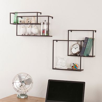 Holly & Martin Zyther Metal Wall Shelf 4-piece Set