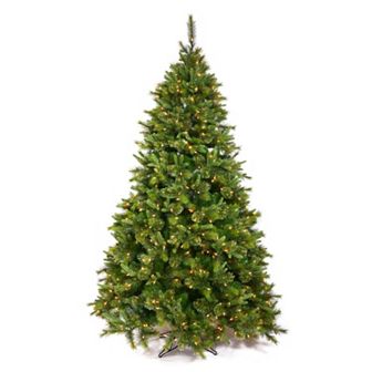 Vickerman 7.5-ft. Pre-Lit Cashmere Slim Artificial Christmas Tree