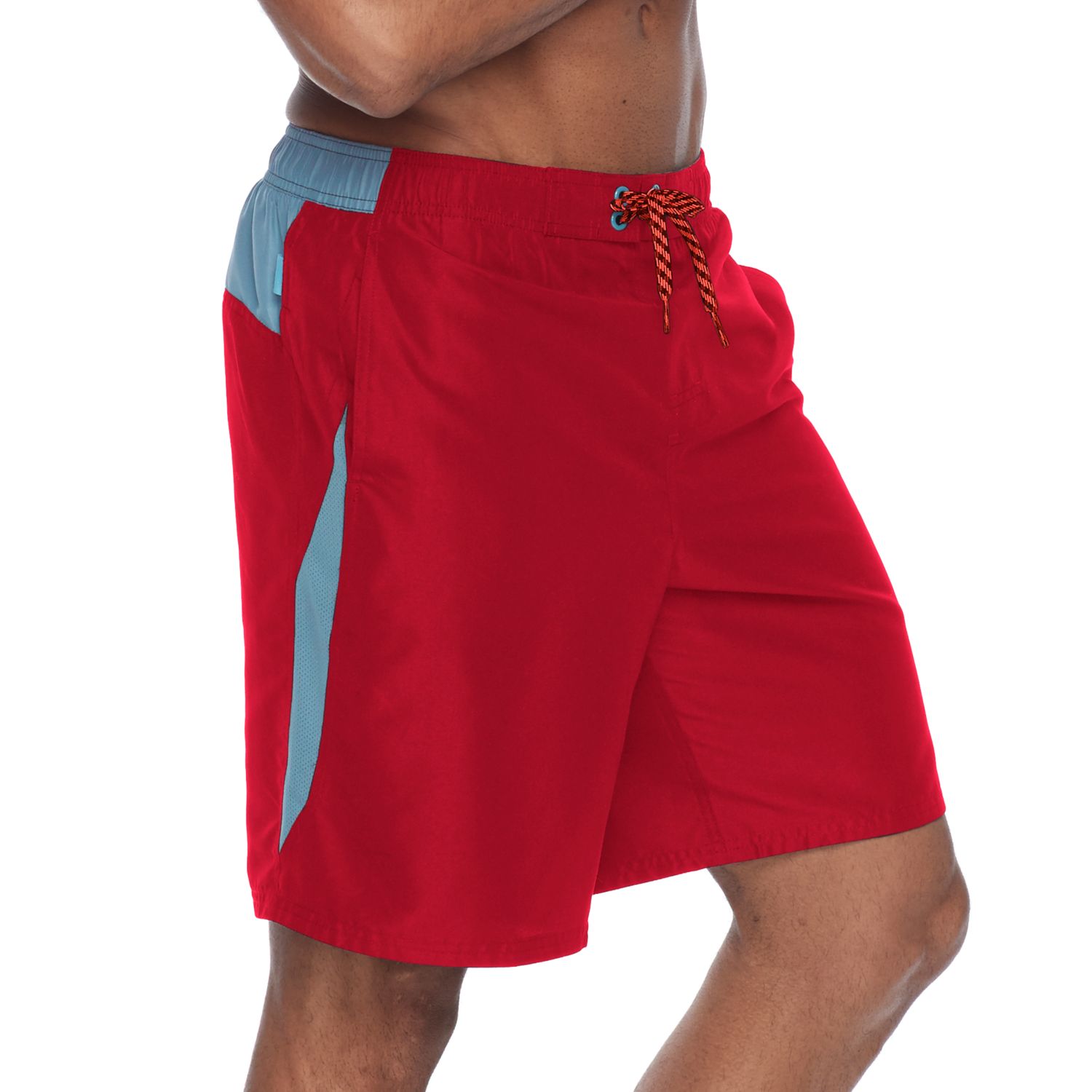 nike red swim trunks