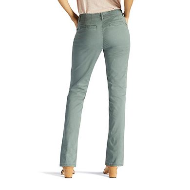 Women's Lee Essential Chino Straight-Leg Pants 