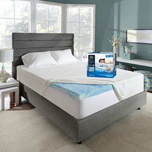 Serta SoothingCool 3-inch Gel Memory Foam Mattress Topper