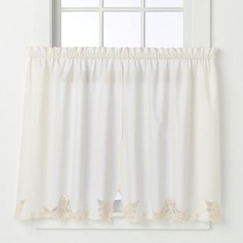 Battenburg Floral Tier Curtains